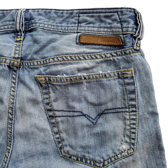 Diesel Mens Jeans New Fanker Reg Slim Bootcut in Wash Color 0826D Size 30W x 30L - Picture 6 of 16